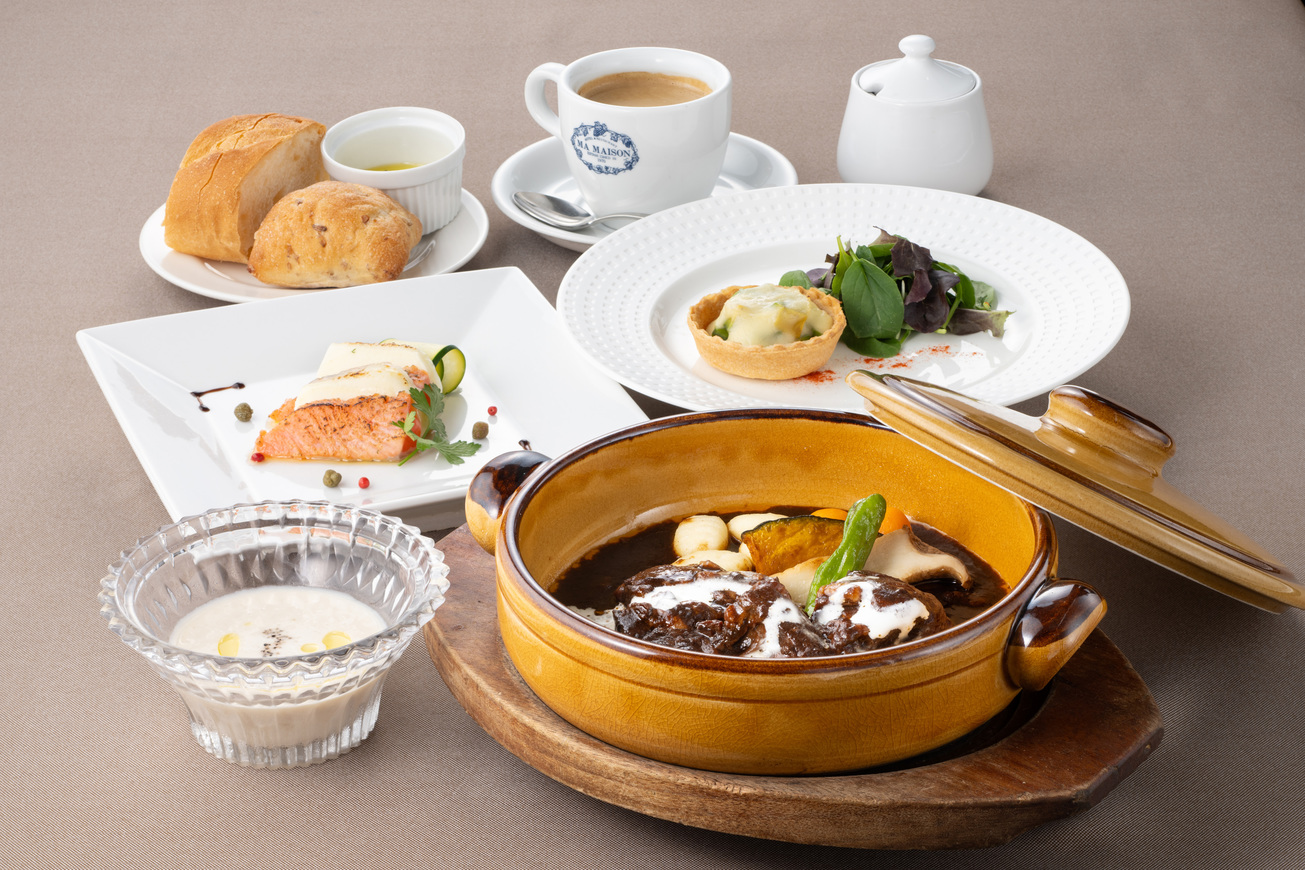 【数量限定】ヒルナンデス！紹介で大反響の「甲州ワインビーフのビーフシチュー」がメイン料理のプラン♪