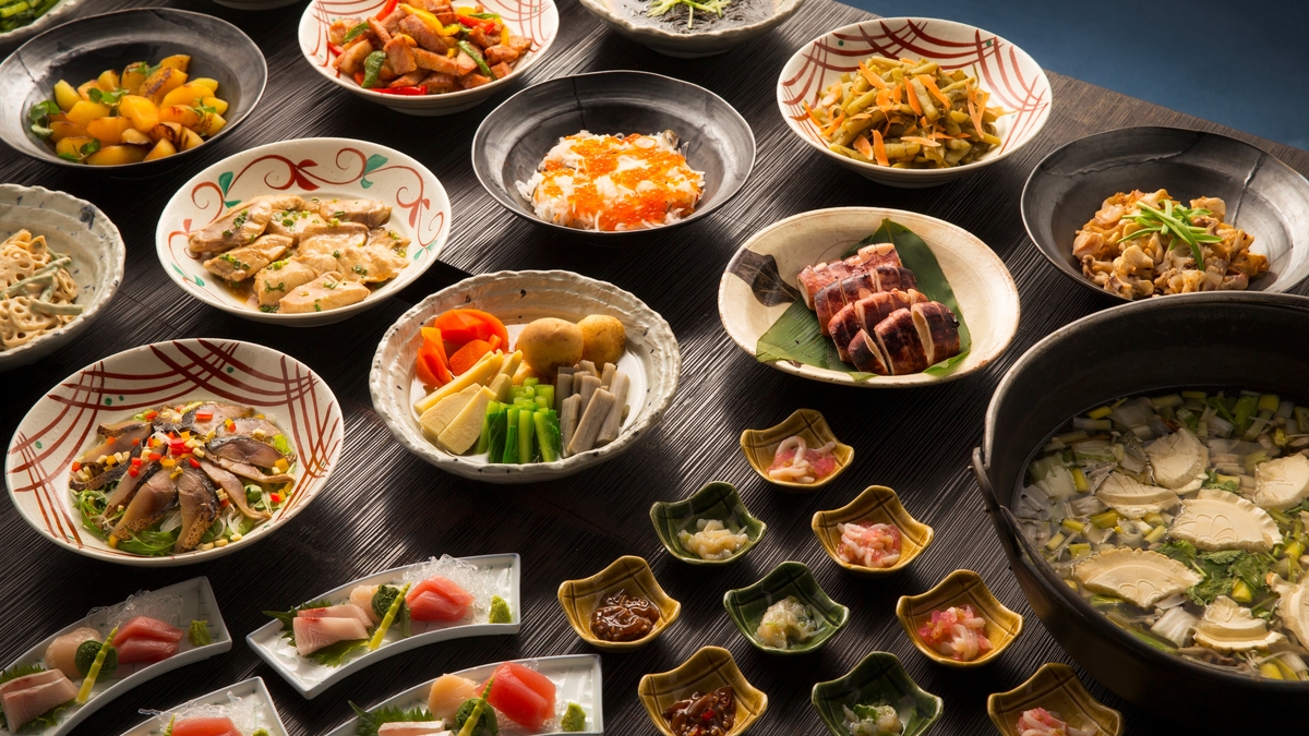 青森屋ののれそれ食堂の郷土料理