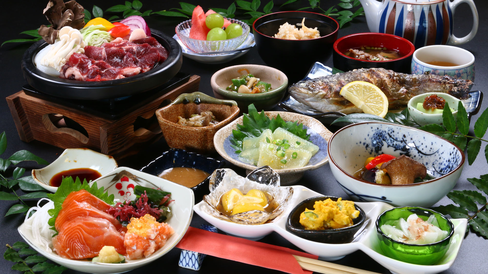 【しし肉陶板焼き】臭みが全くないしし肉の旨味を堪能できます*