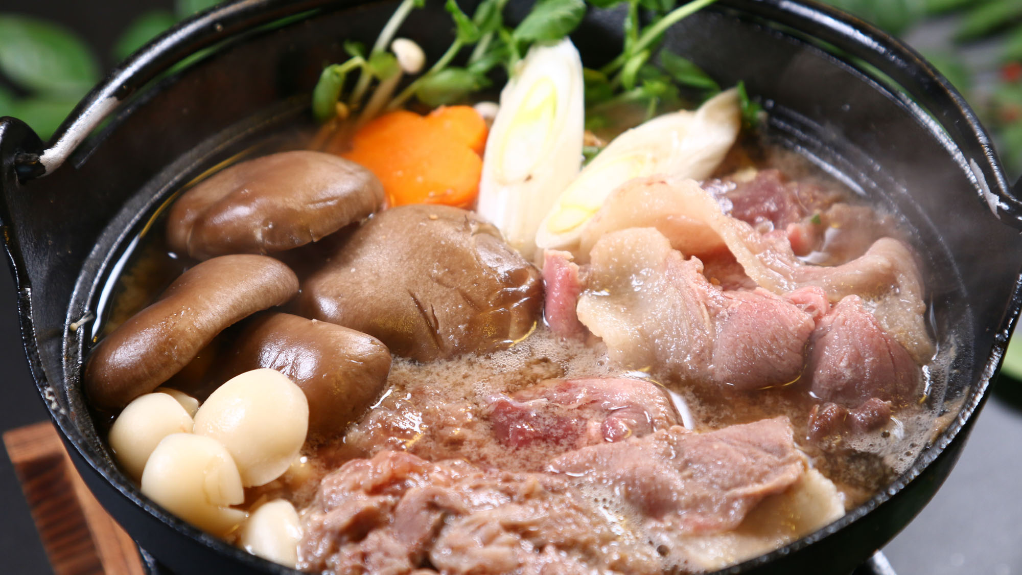 【料理単品】お出汁も旨味たっぷり♪ヘルシーしし鍋※ぼたん鍋*