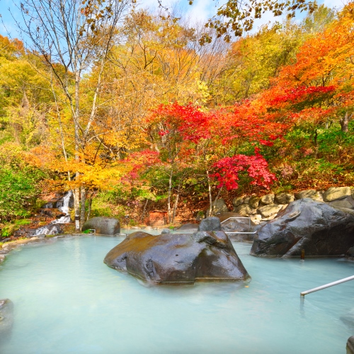 【露天風呂　八重九重の湯】