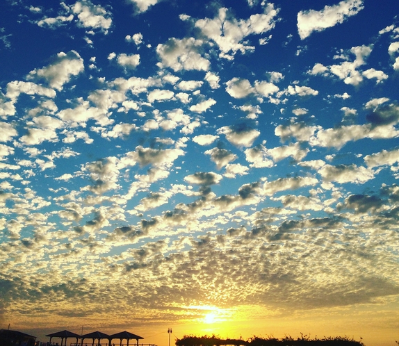 夕日のフォトコンテスト