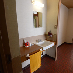 【和室６畳・洗面台】リーズナブルに泊まれるお部屋です。