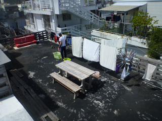 柏屋屋上