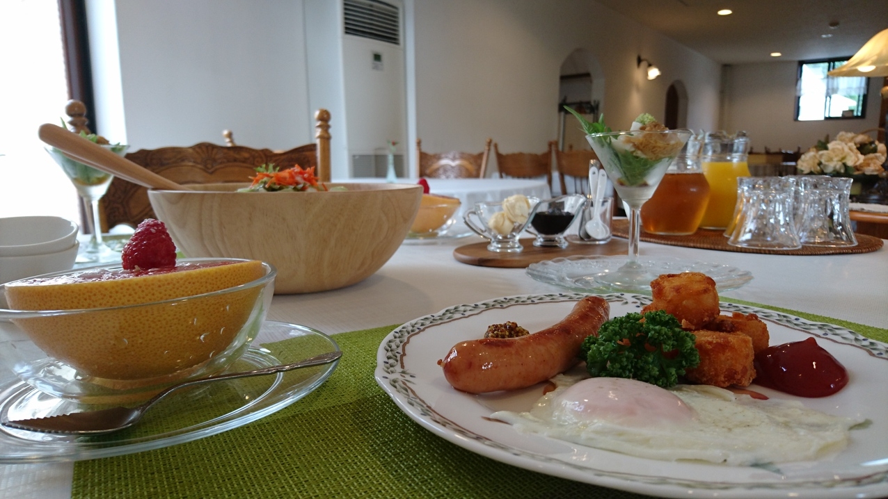 【シーズナル】＜朝食付＞パン派？ご飯派？和洋お好きな方を。お好みで食べられる朝ごはん