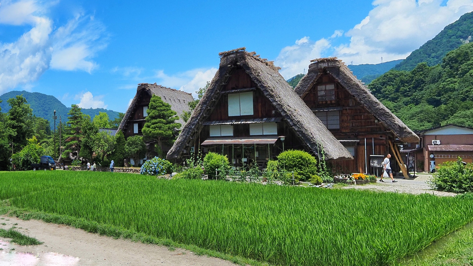 *【世界遺産白川郷】 当館より車で約45分。