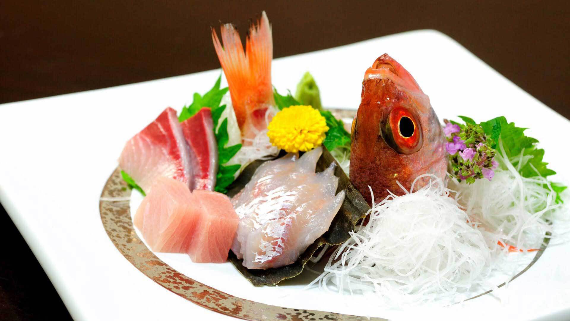 【1泊夕食のみ（朝食なし）】海鮮×お造りの人気NO1コース＊朝はのんびり朝寝坊もOK♪