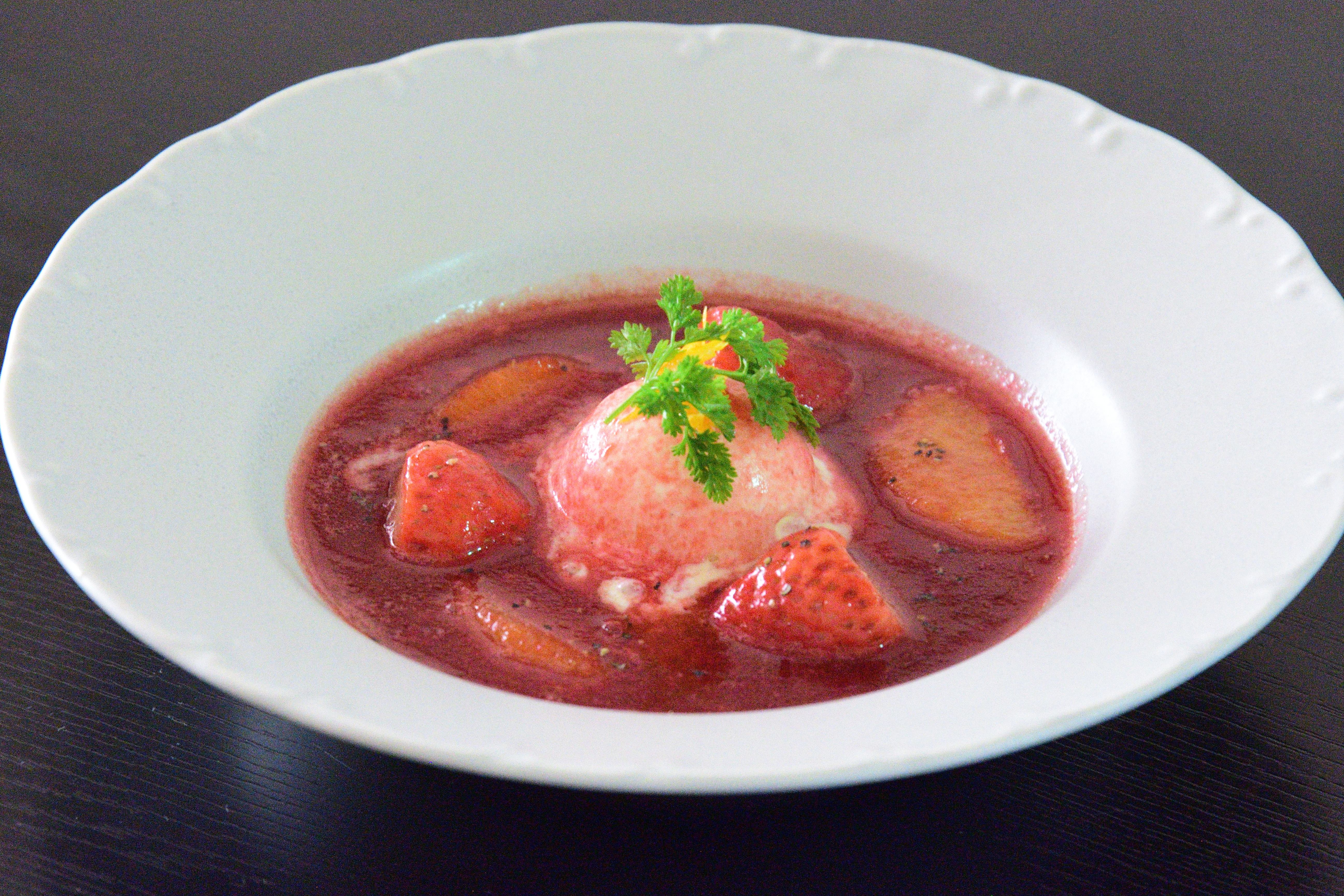 苺の季節のデザート