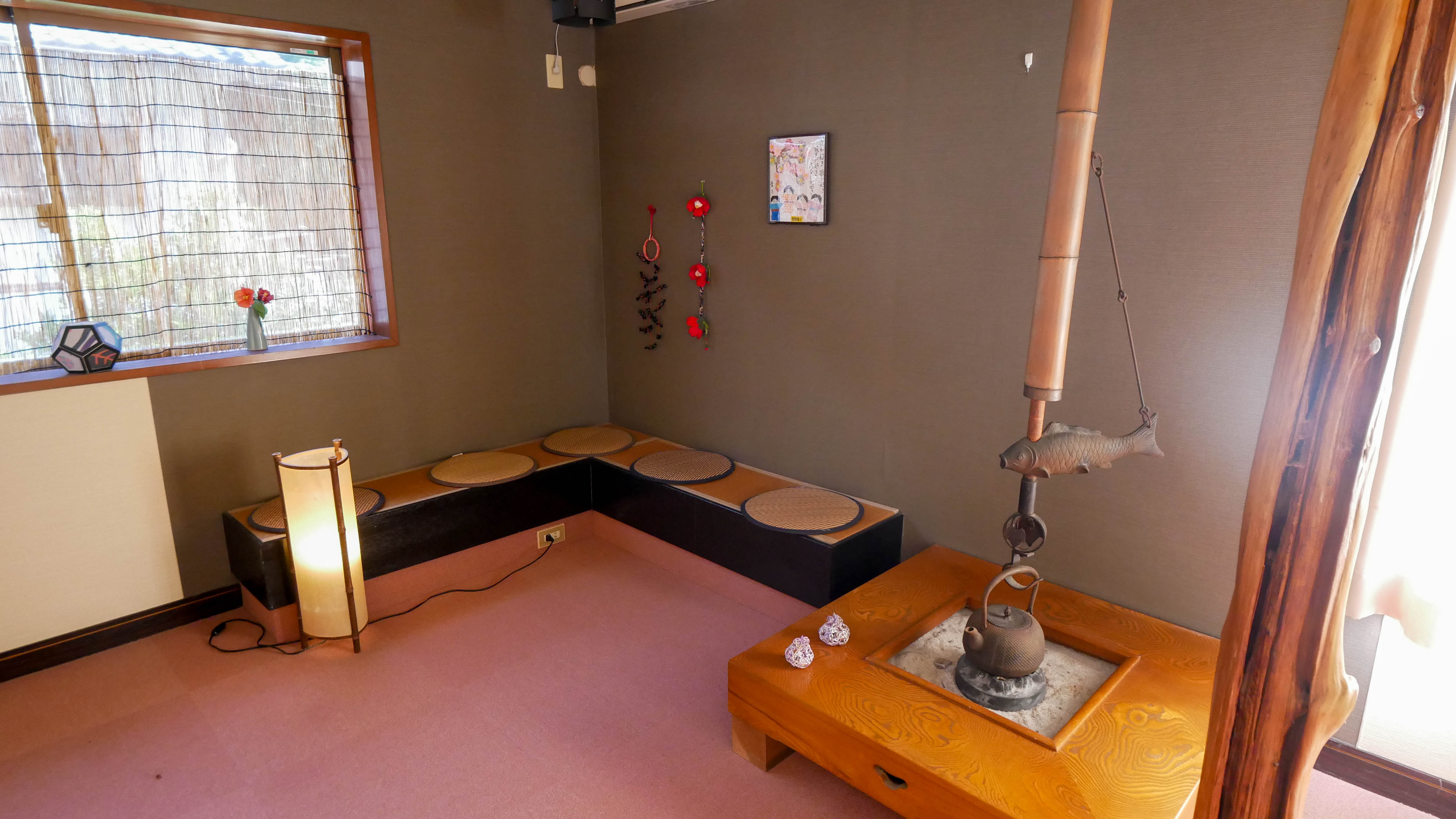 ２Fにある囲炉裏コーナー