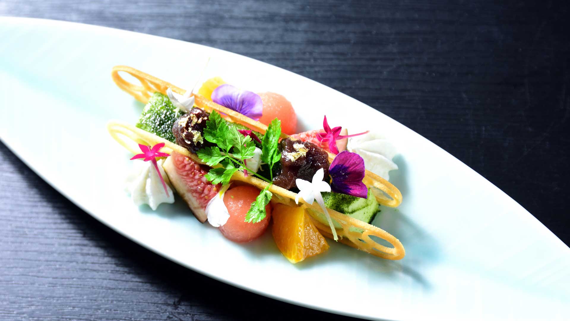 抹茶ムース〜和の香りと新潟の風土を感じて〜