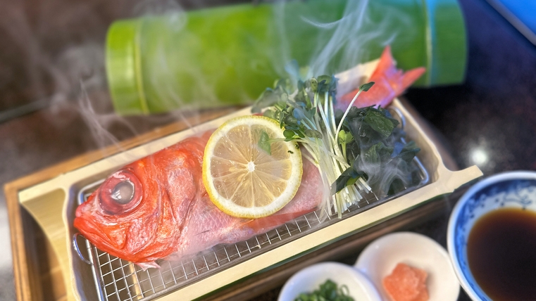 【お日にち限定★夏旅応援】夕食少なめ、満足そのまま♪銚子つりきんめ（金目鯛）＆ブランド牛つき少量会席