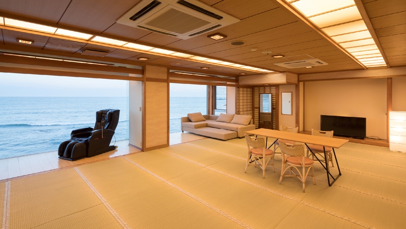 【ワケあり大部屋×海絶景】訳あり価格で叶う太平洋一望【27畳】広々和室プラン（1泊2食）
