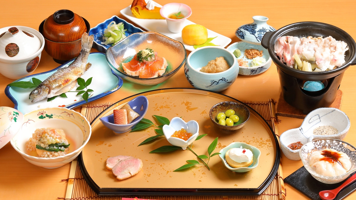 ★人気NO.1★【竹取さんのスタンダードプラン】10品夕食＆朝食付き〔オールインクルーシブ〕
