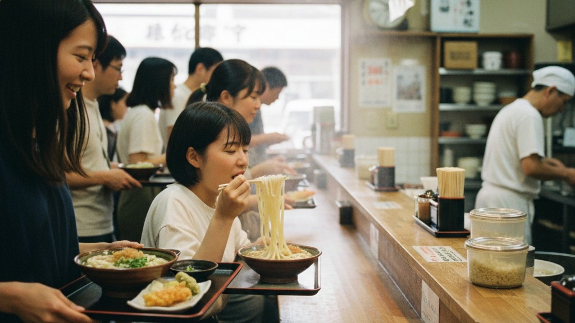ホテル近くで「讃岐うどん」が食べられる！※イメージ