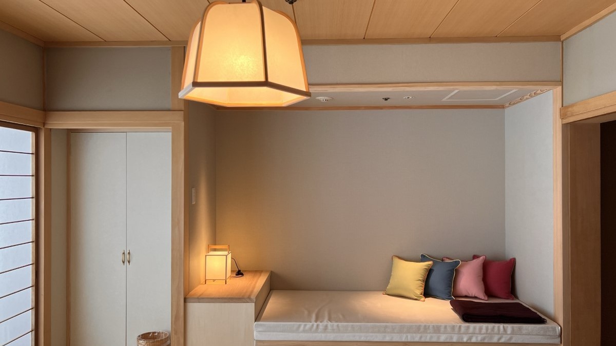 新しく生まれた寛ぎスペース