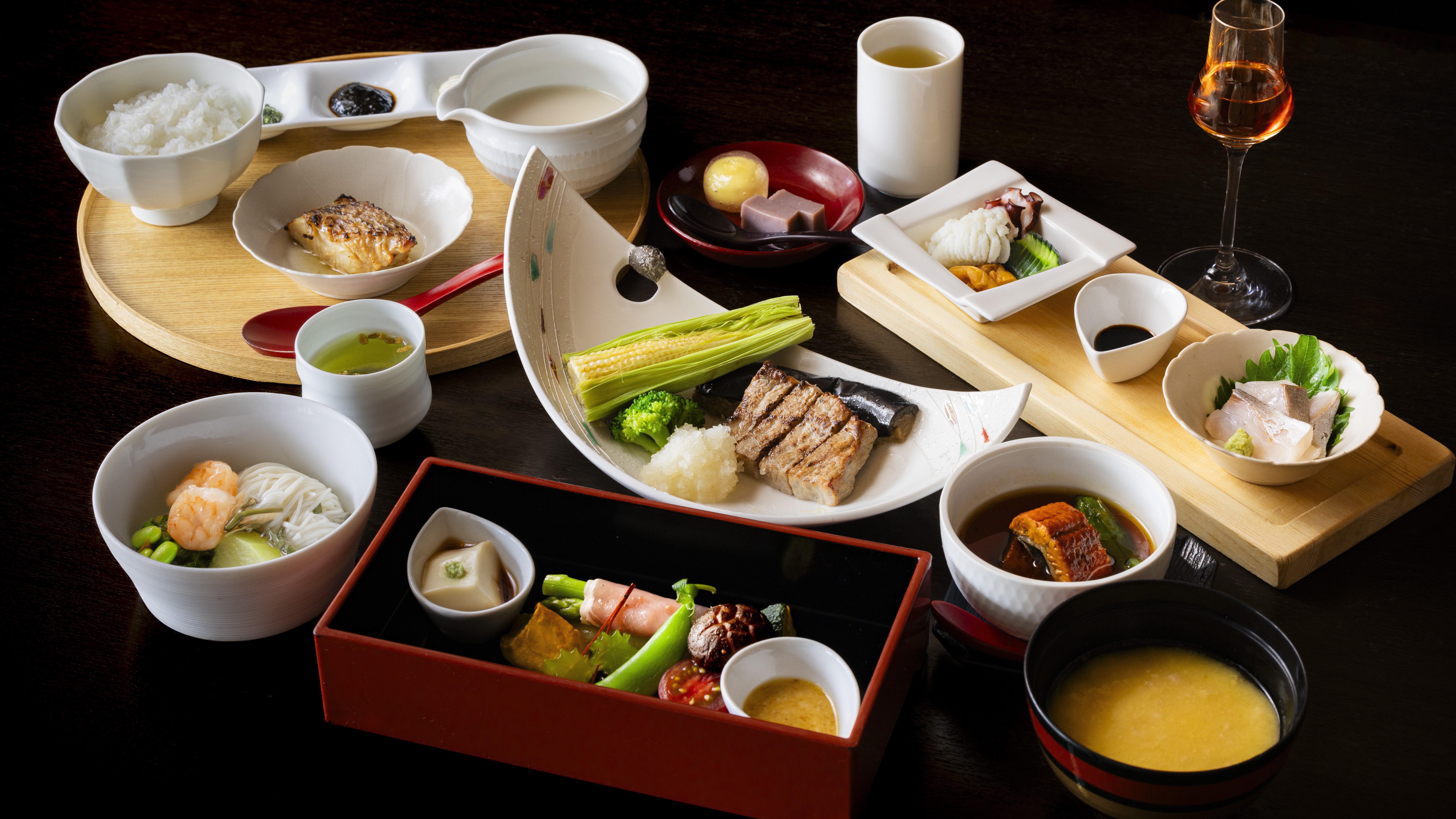 和敬静寂~利休のコラボ懐石一例