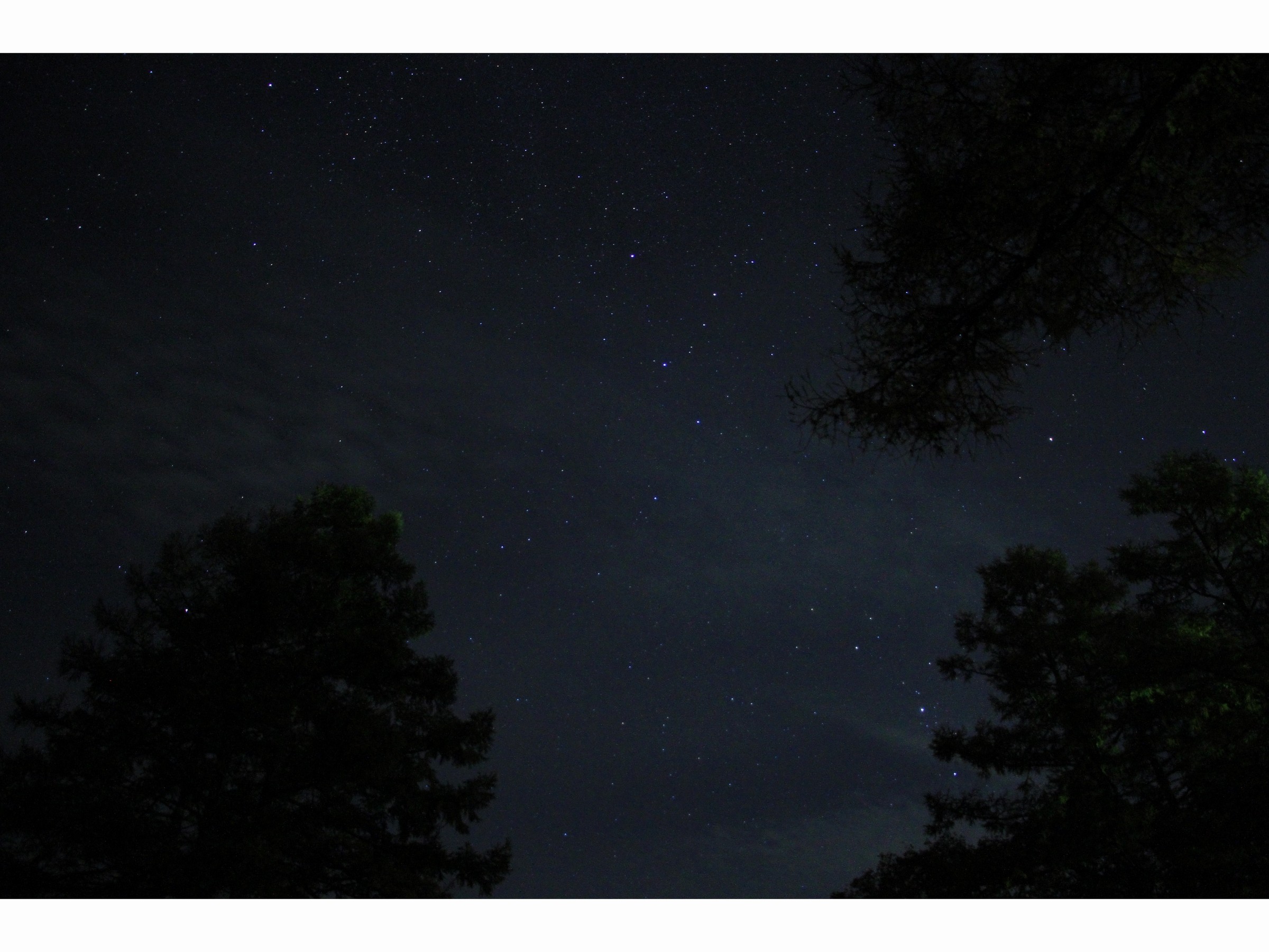 光徳周辺からの星空