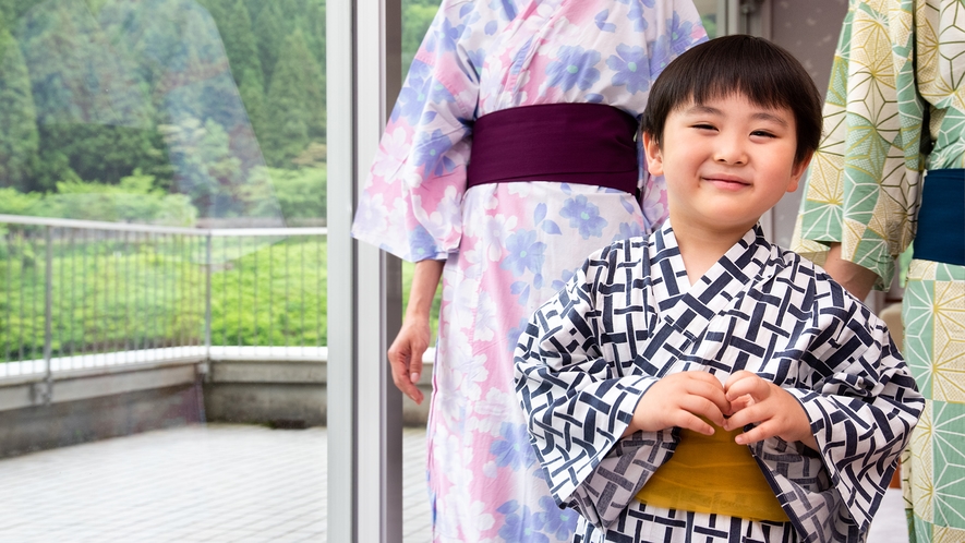 【滞在イメージ】お子様連れのご旅行にぴったり。当館での滞在は自然な笑顔を生み出します。