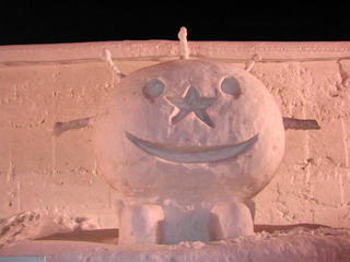 2008冬！札幌雪まつりに登場　うにまる君