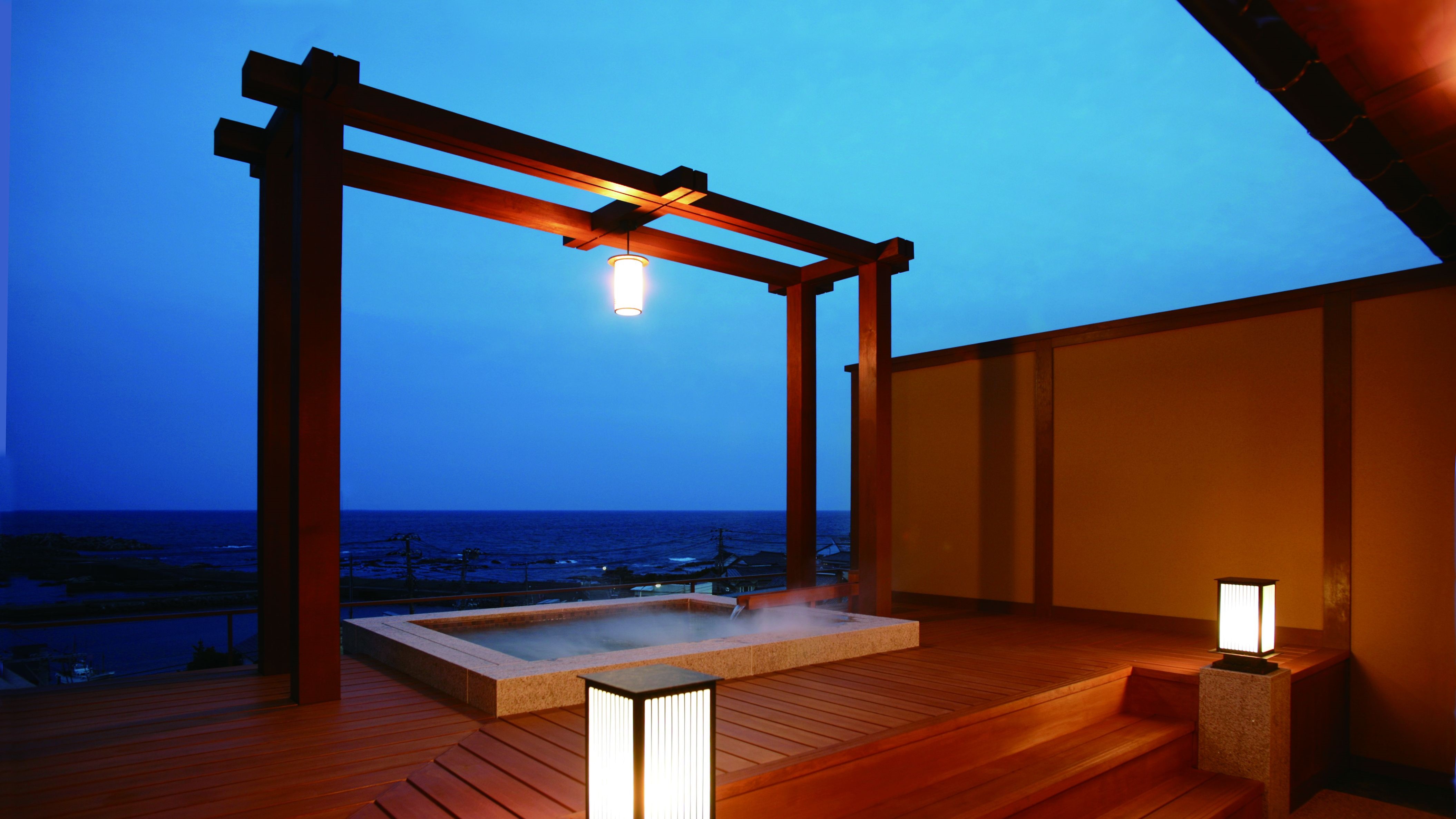 貸切露天風呂　青藍