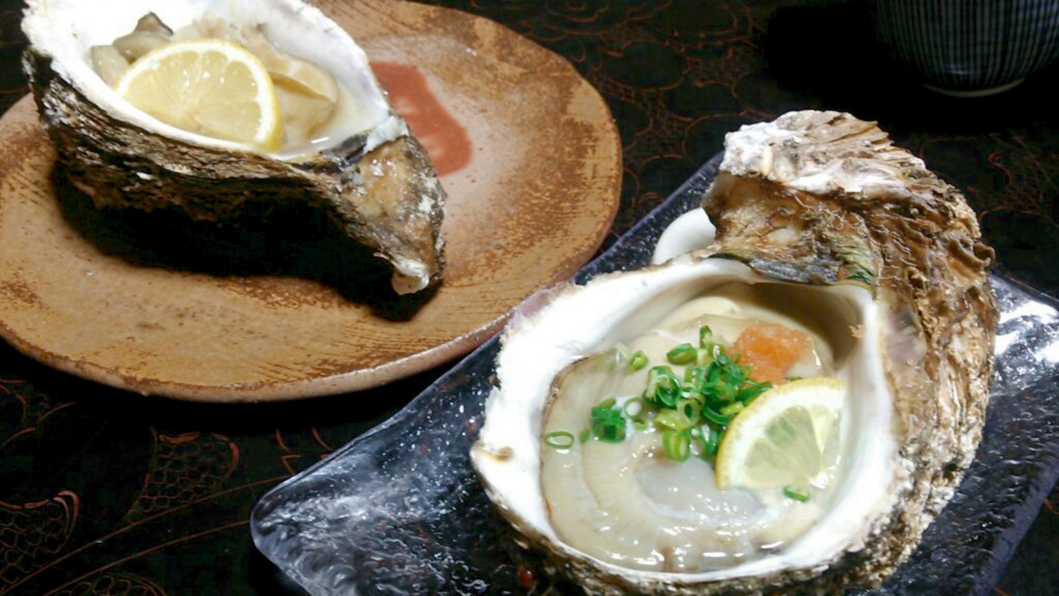 【牡蠣を堪能】＜期間限定＞地元・舞鶴湾で育ったクリーミーな夏の岩がき付き会席料理（2食付：お部屋食）
