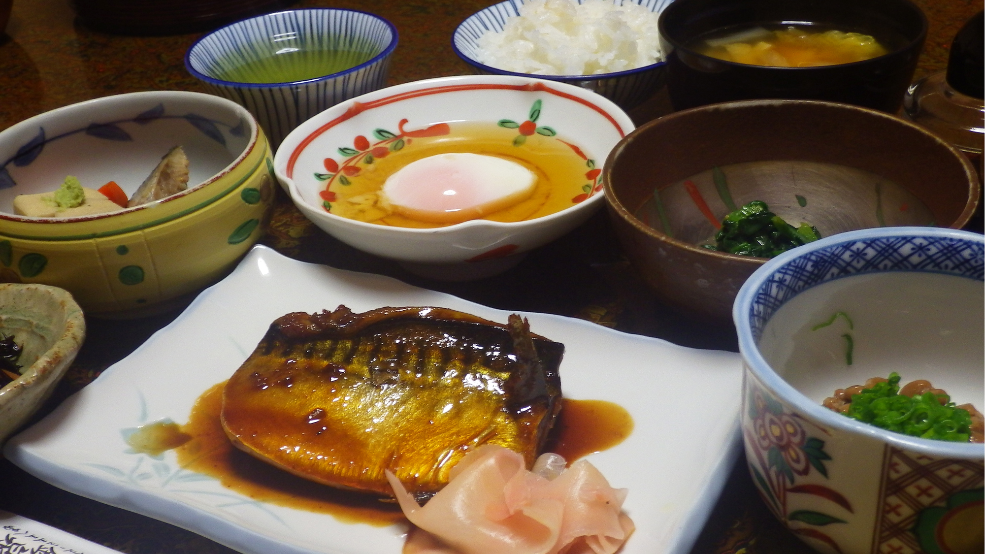 *朝食一例/バランスのとれた、身体に優しい和食をご用意いたします。