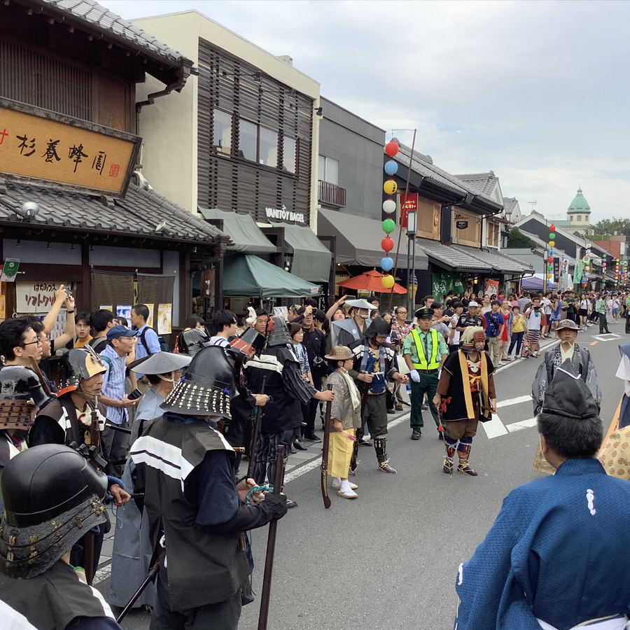 蔵造の町並み（江戸の日）