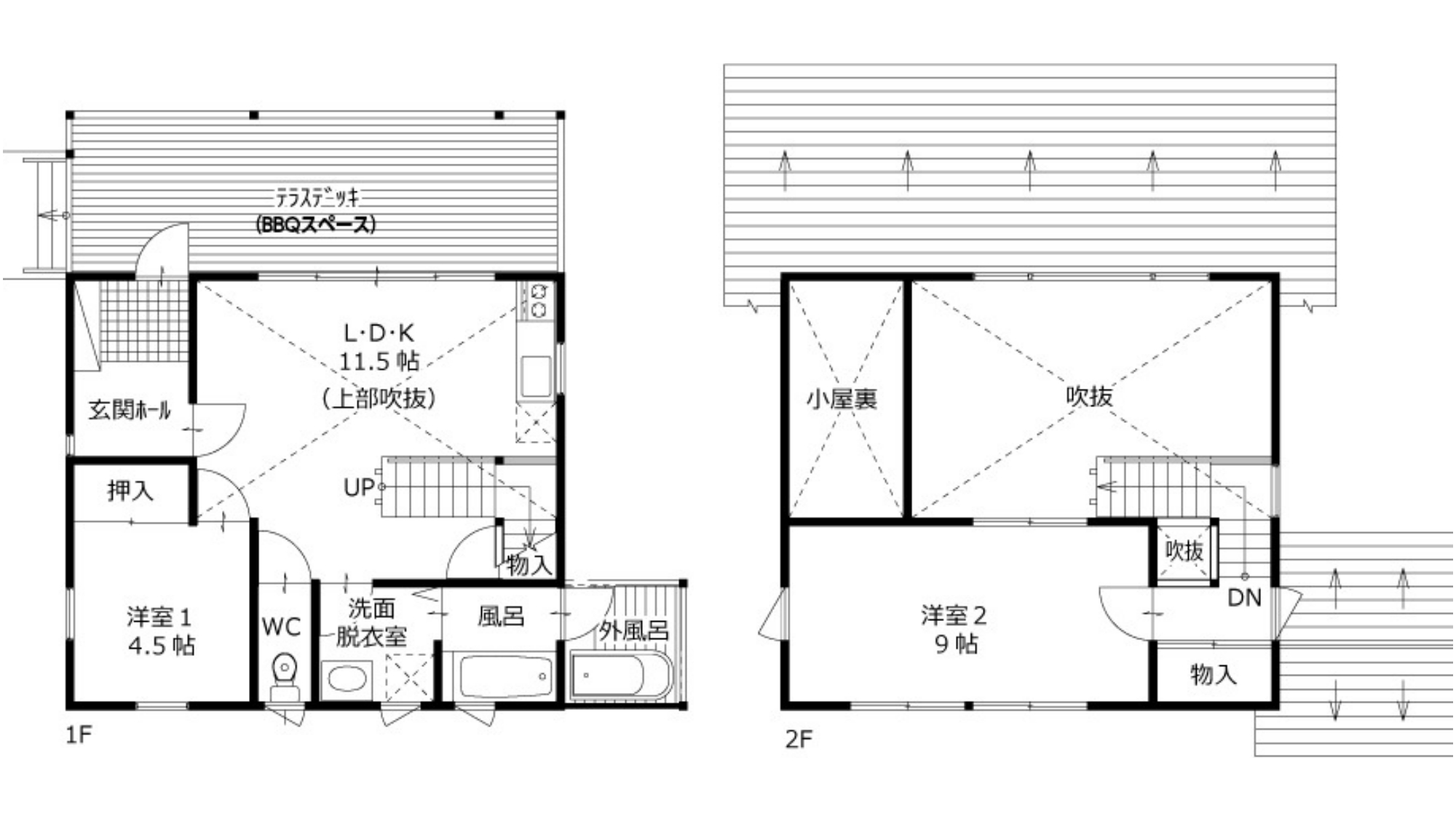 ＊【11棟（ナチュラル）】間取り