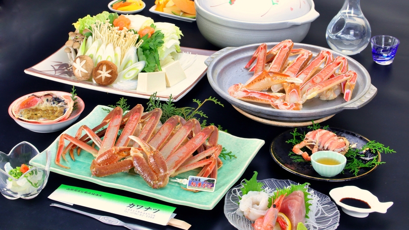 〔蟹刺し無し〕浜坂産活松葉ガニプラン