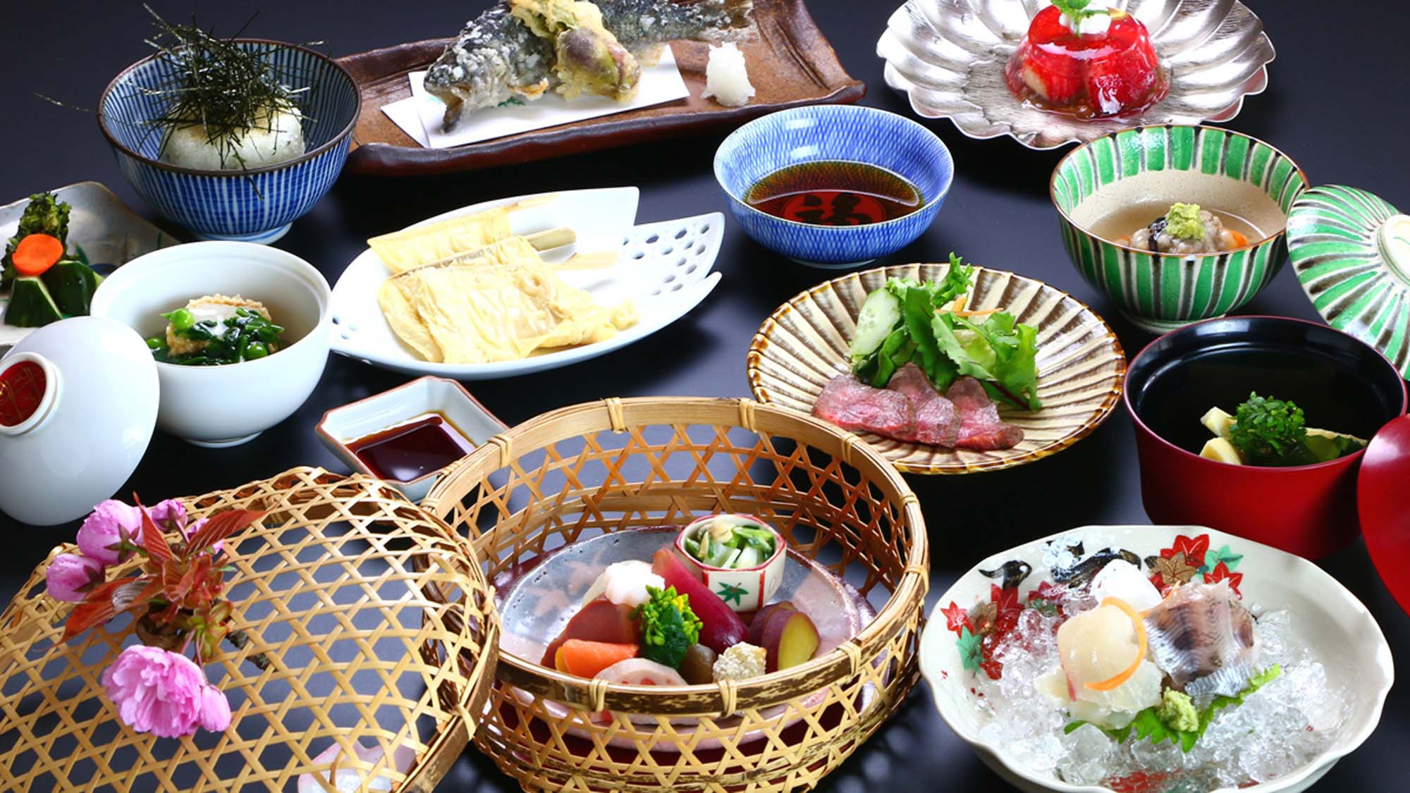 【ヘルシー】野菜がたっぷり　美食ヘルシー創作懐石『小町』