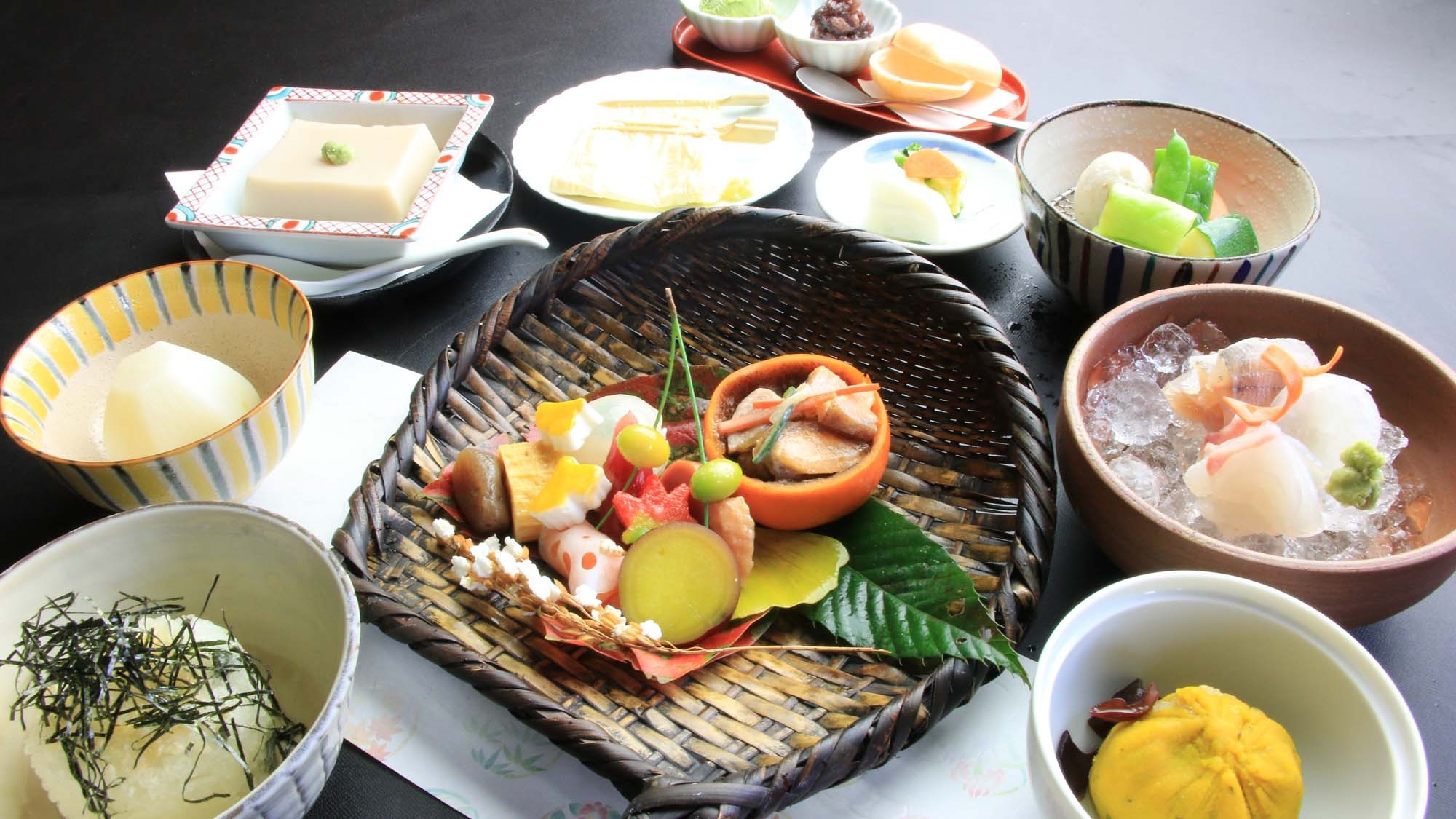 【ヘルシー】野菜がたっぷり　美食ヘルシー創作懐石『小町』