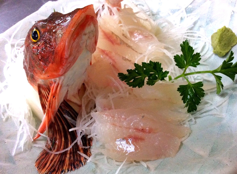 【スタンダード】【地元食材】新鮮地魚料理と人気の大きいエビフライが付いた1泊2食付プラン　ペット可