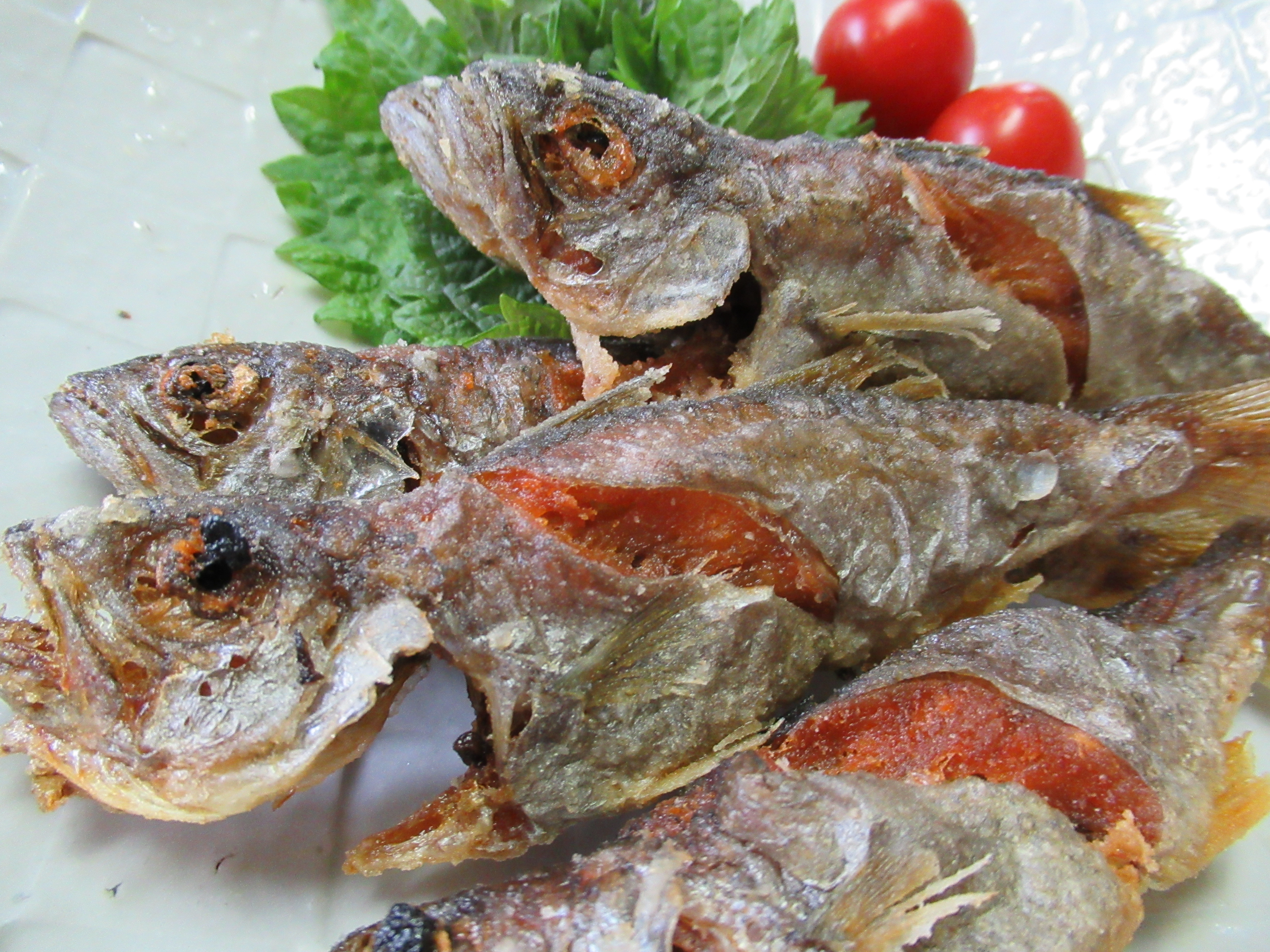 子むつの唐揚げ