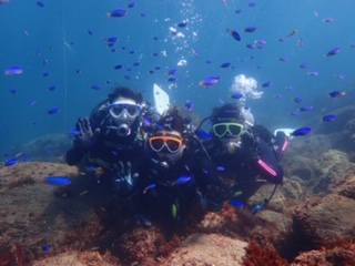 体験ダイビングって楽しーいよ！
