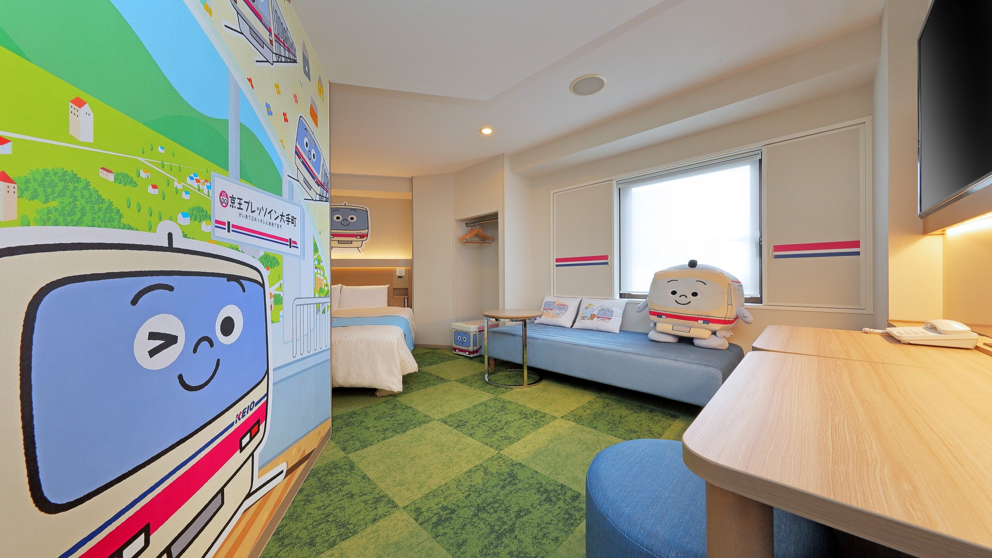 けい太くんルーム(デスク周り)