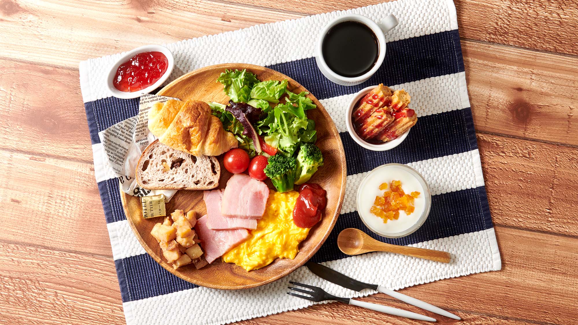 朝食メニュー(洋食メイン)