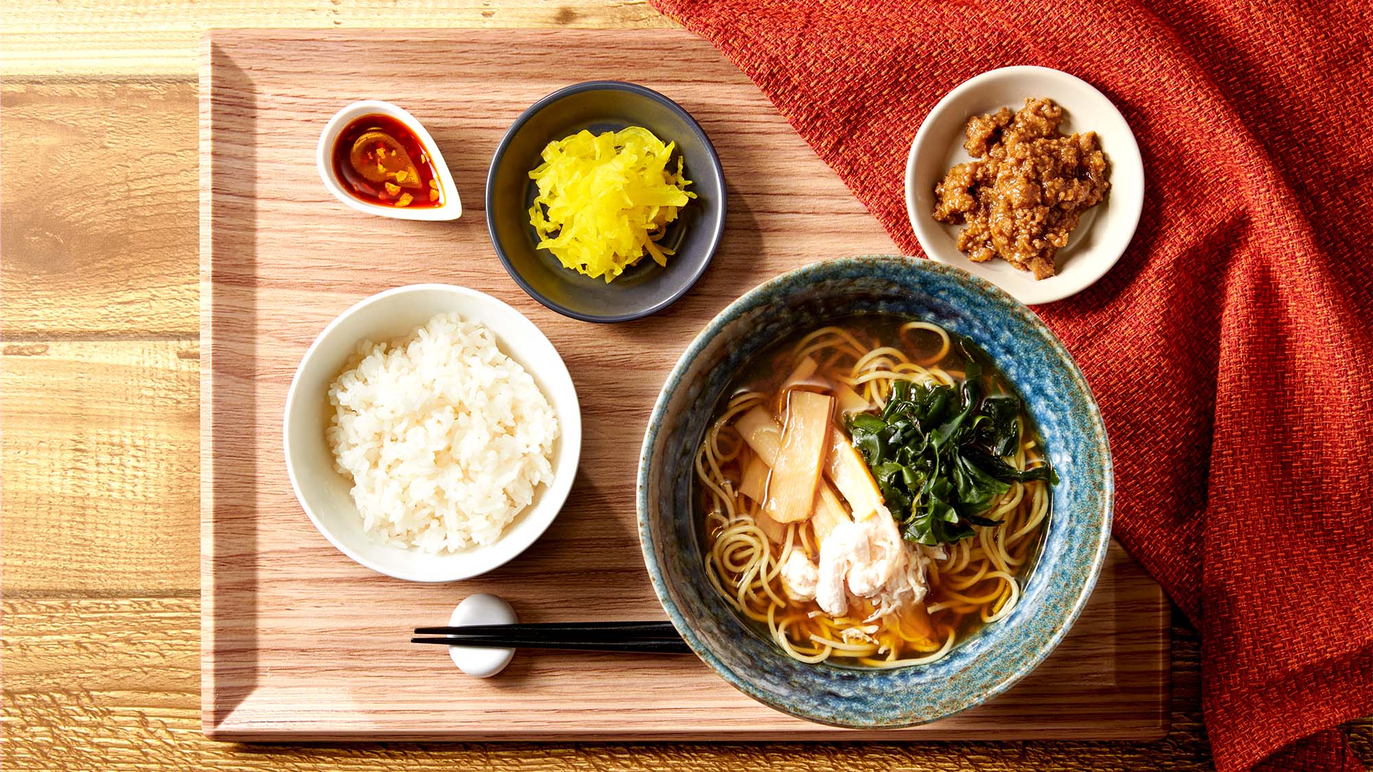 朝食メニュー(ラーメン)