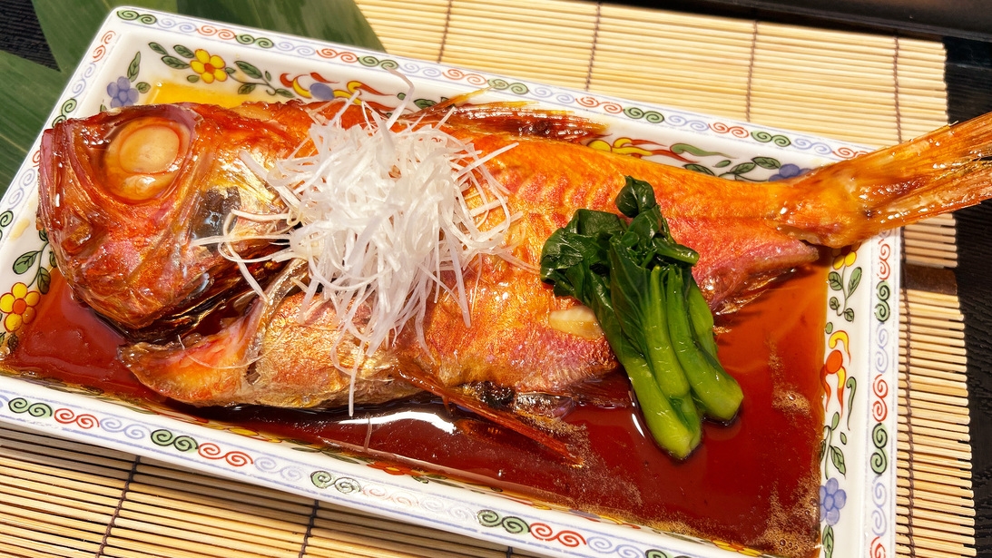 .【金目鯛の煮付付き】夕食をちょっと贅沢に『金目鯛煮付』プラン