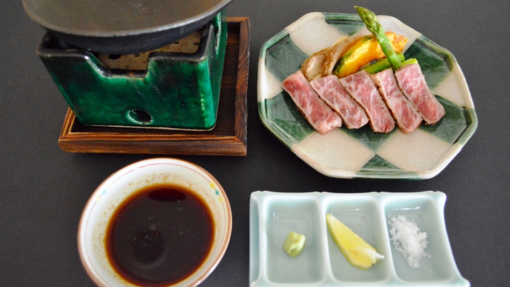 【工事でお得値】山海の幸を堪能！1泊2食付き+熊野牛サーロイン鉄板焼き　オーシャンビューと美肌温泉！