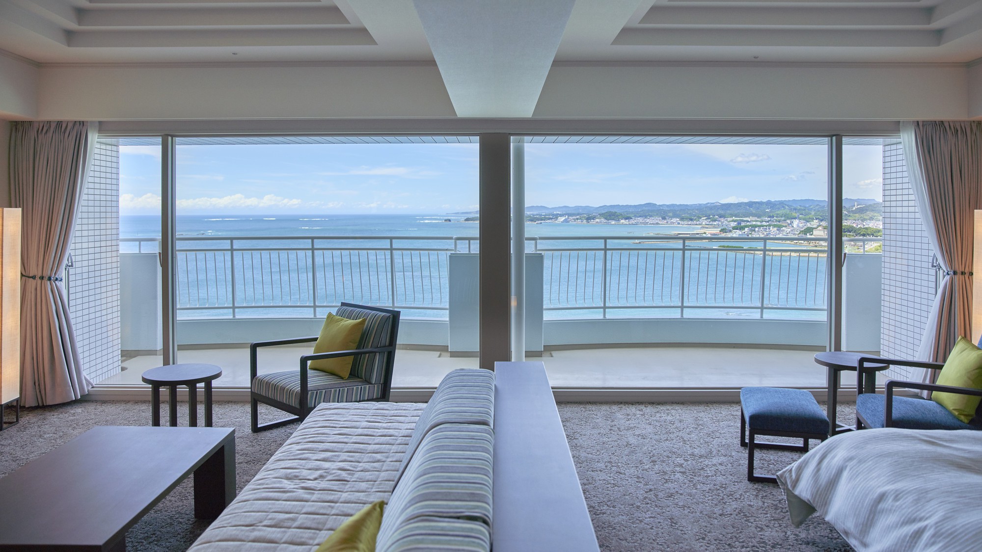＜オーシャンビュー＞最上階確約ラグジュアリーツイン【禁煙】