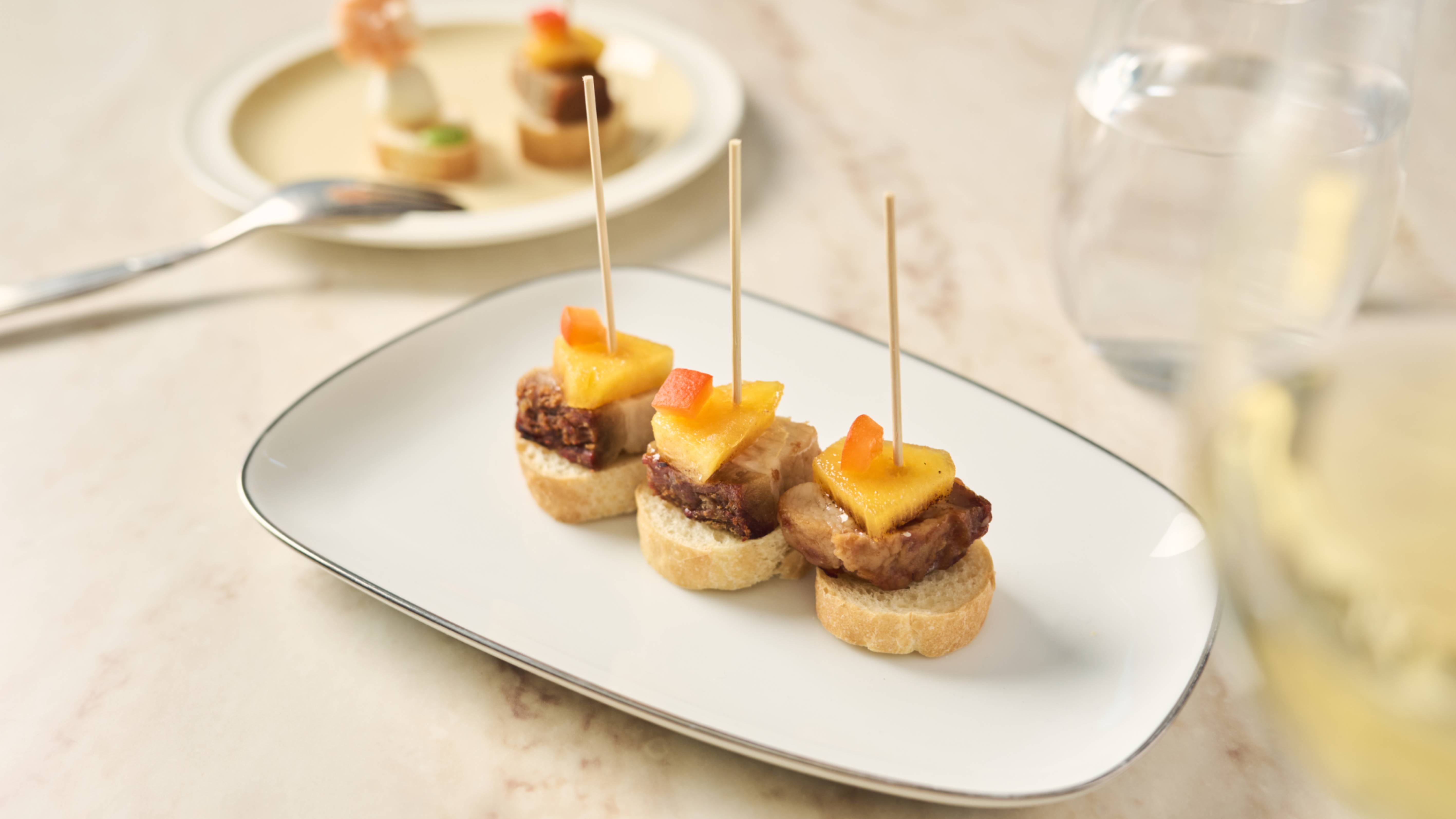 夕食：バイキング_ピンチョス