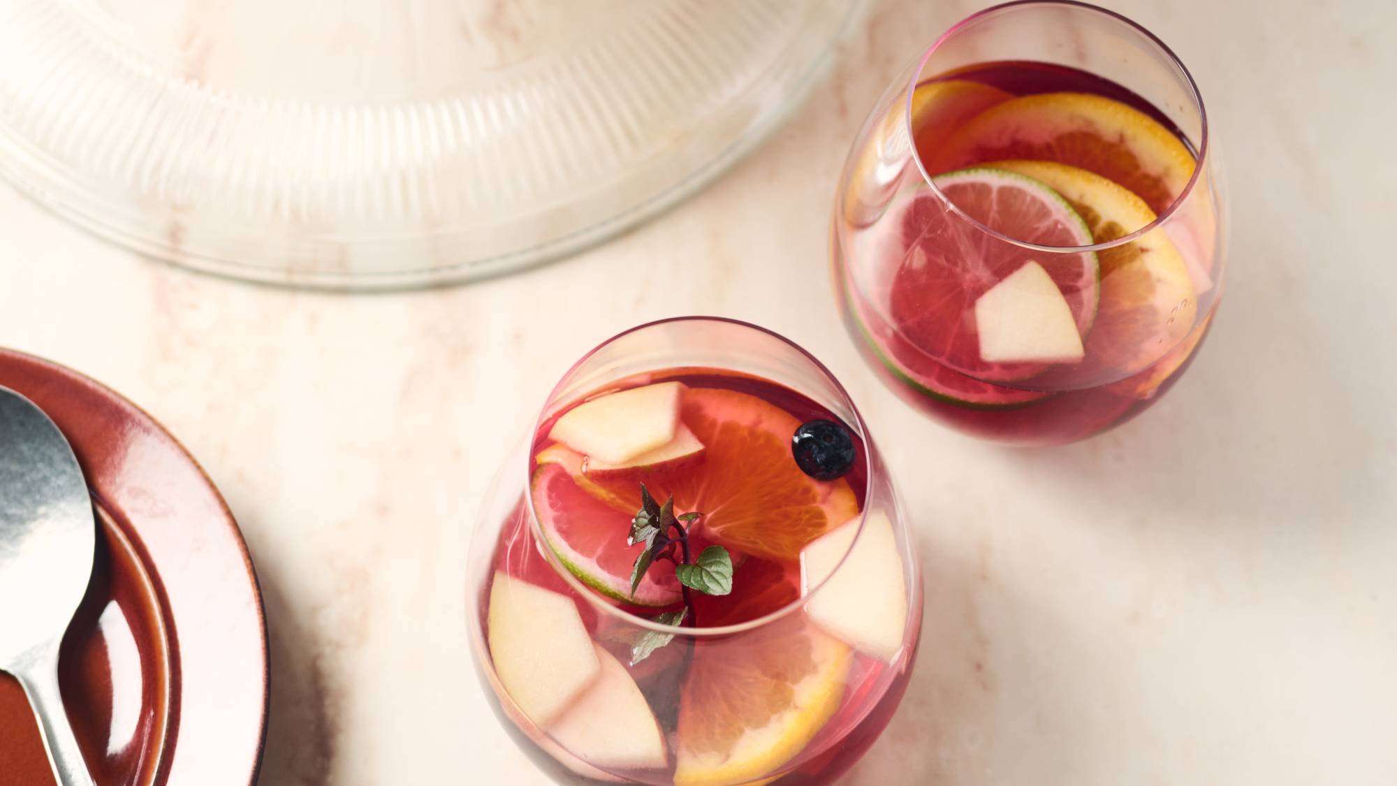 夕食：バイキング_サングリア