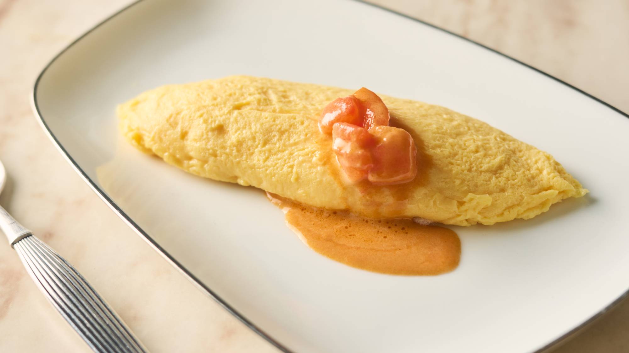 朝食：バイキング_オムレツ