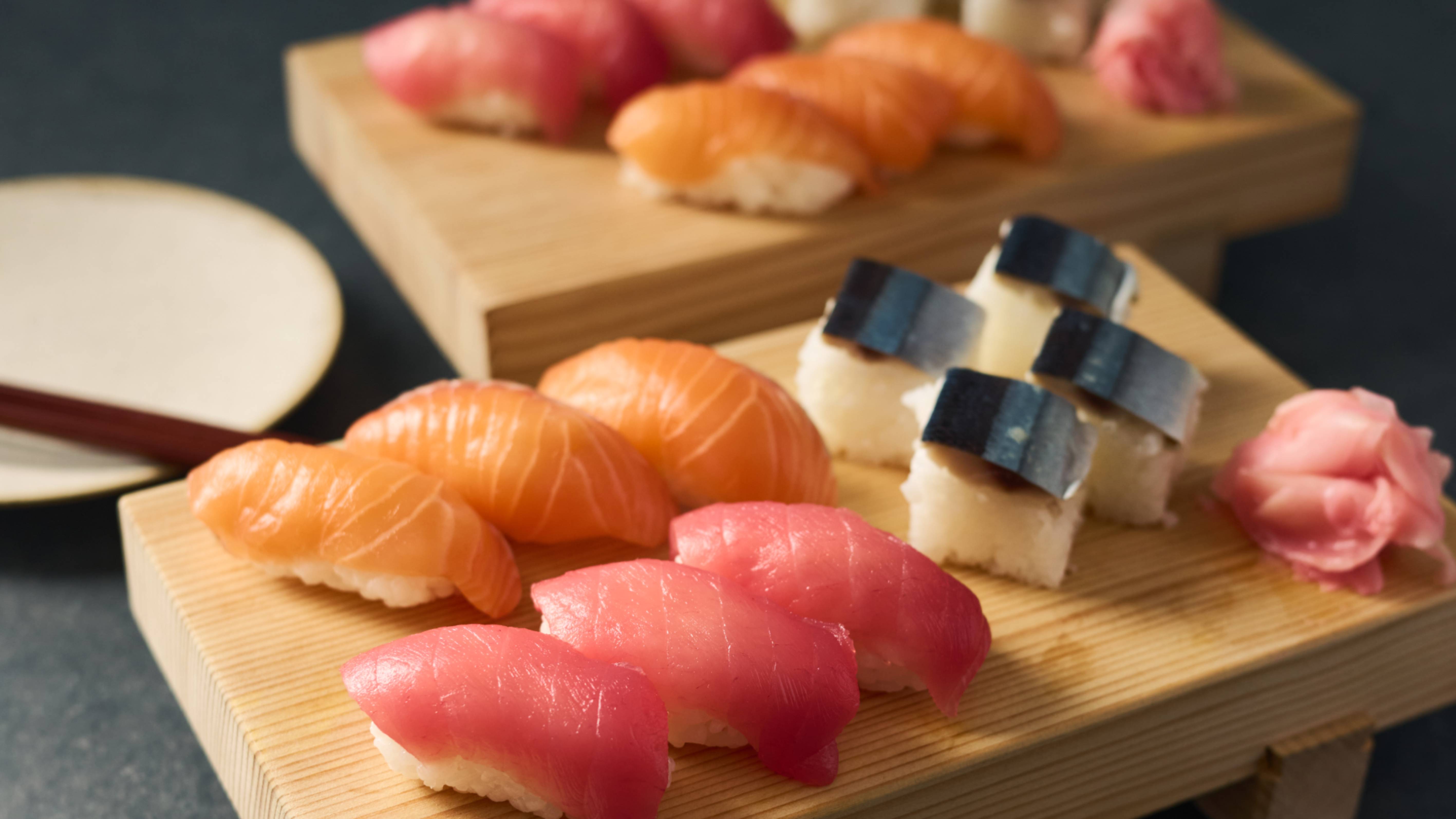 夕食：バイキング_お寿司