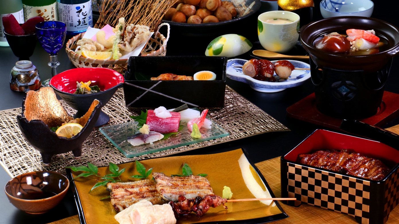 【夏限定・うなぎ会席】自慢の『鰻料理会席』で夏を乗り切る♪