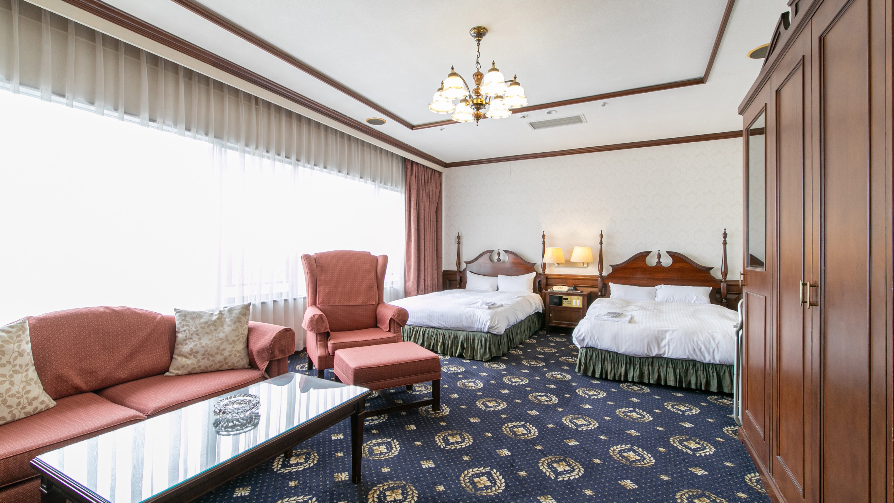 【喫煙】デラックスツイン（ラグジュアリーツイン）