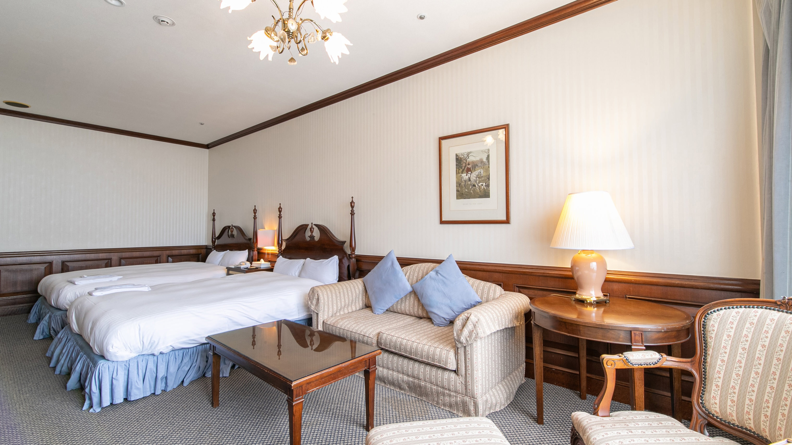 【禁煙】デラックスツイン（ラグジュアリーツイン）