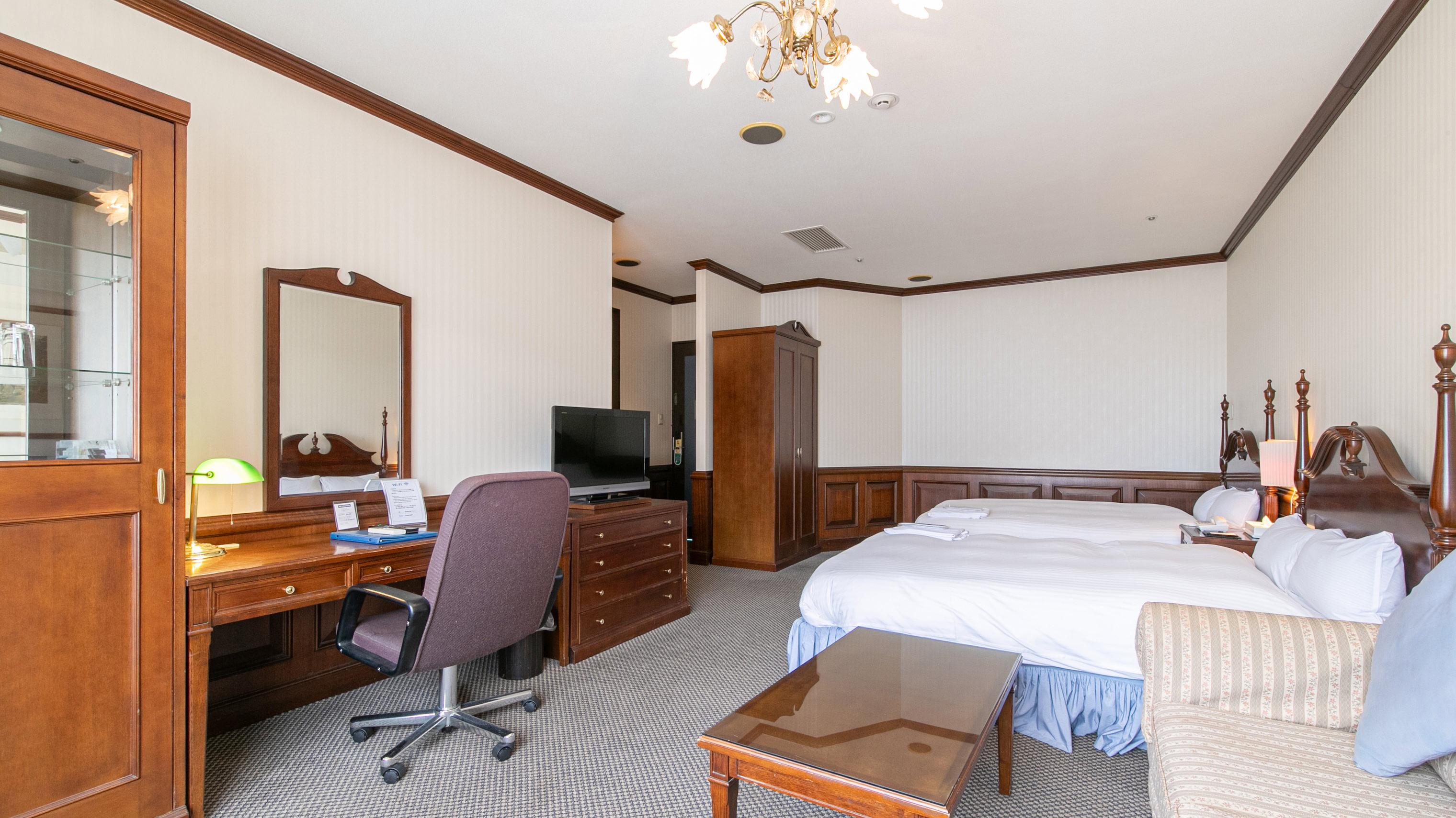 【禁煙】デラックスツイン（ラグジュアリーツイン）