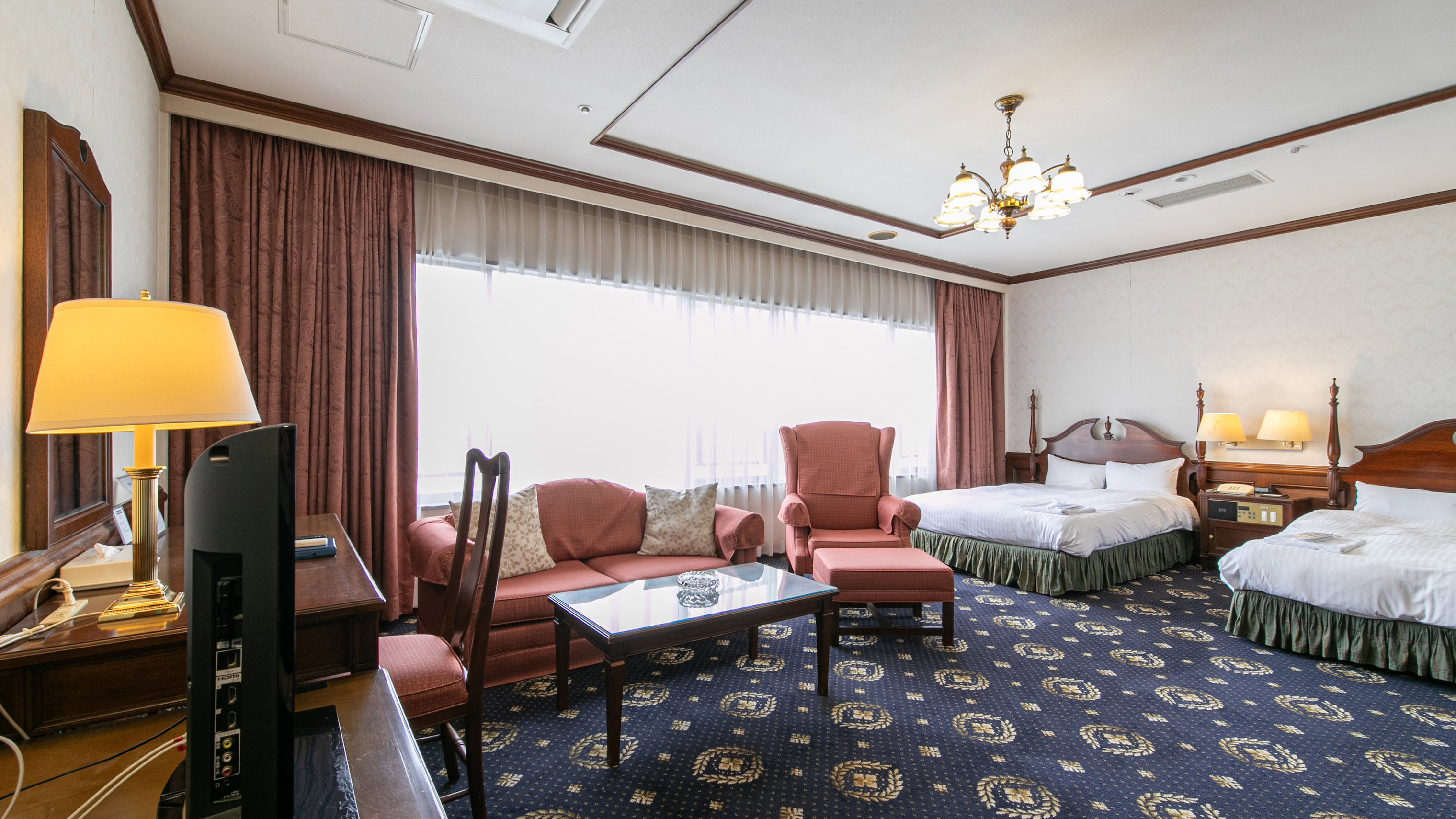 【喫煙】デラックスツイン（ラグジュアリーツイン）