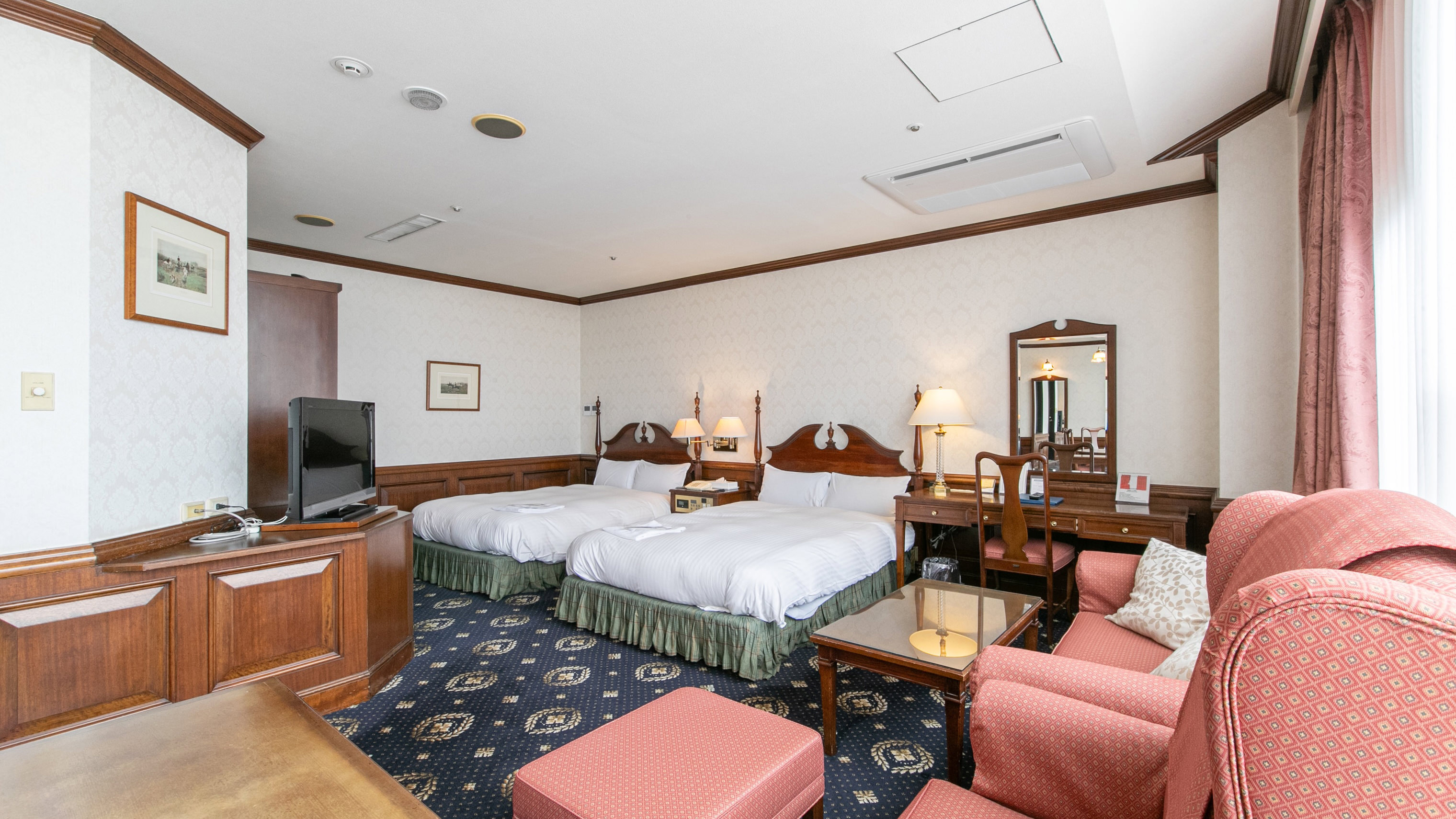 【喫煙】デラックスツイン（ラグジュアリーツイン）